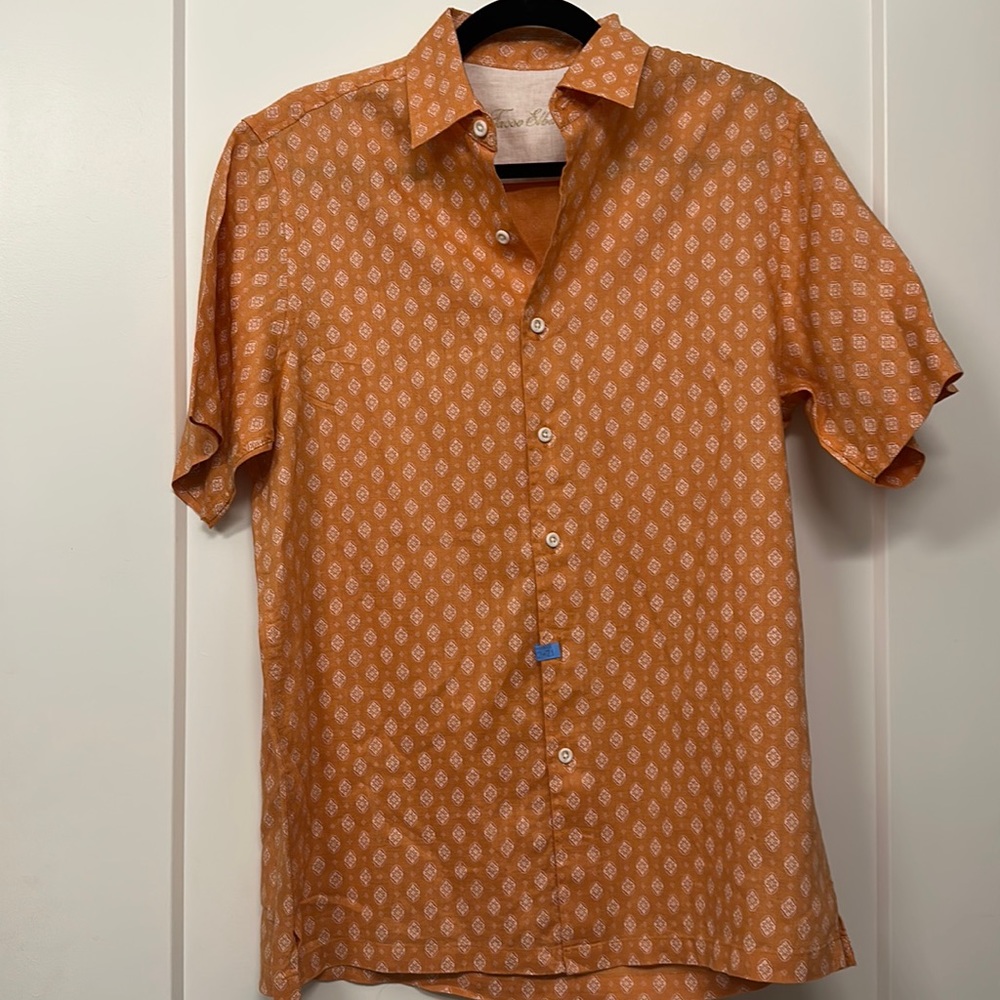 Linen Button Down Dress Shirt